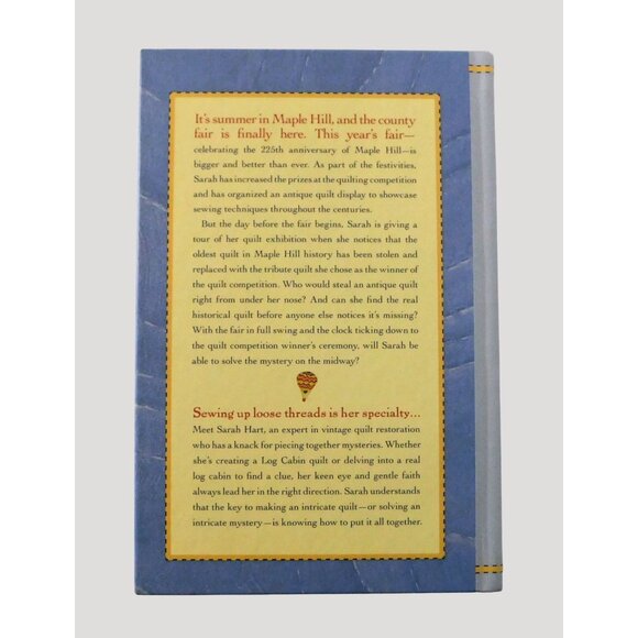 Mystery On The Midway Patchwork Mysteries #12 By Vera Dodge Hardcover Guideposts - Picture 2 of 3